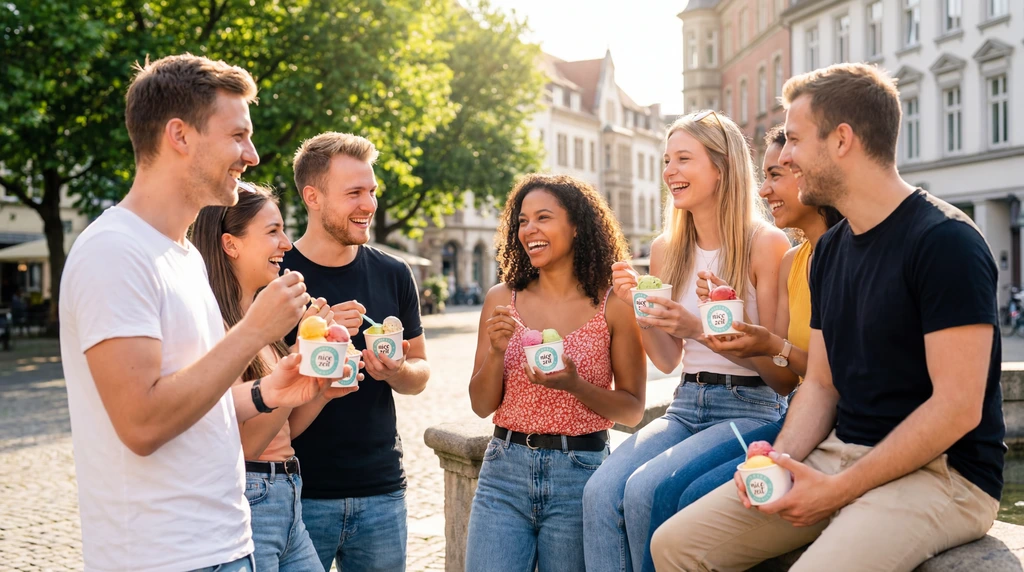 Leckeres Eis von nicezeit Hannover-Linden